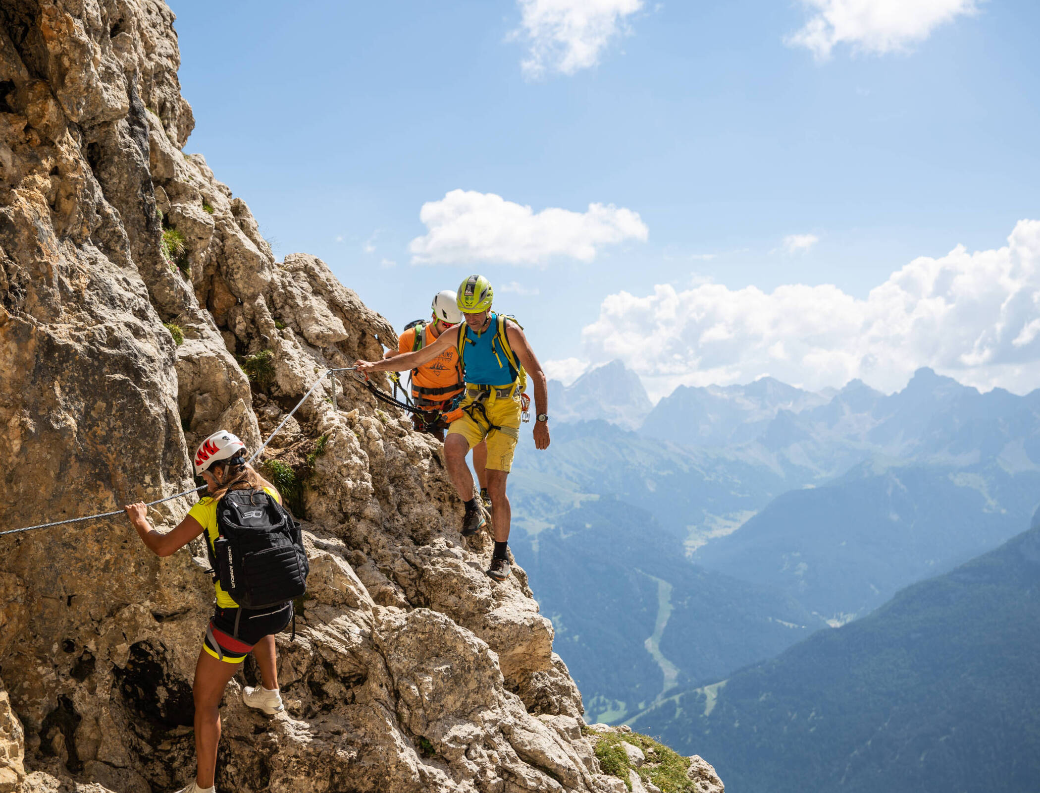 Klettersteig Dolomiten - Karerhof