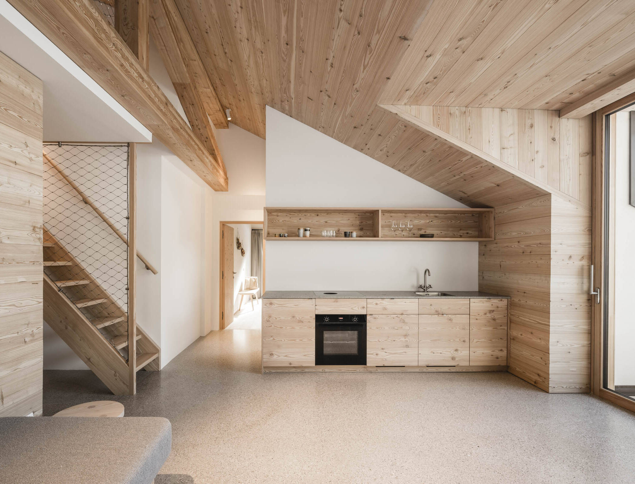 Ferienwohnung Karersee - Küche