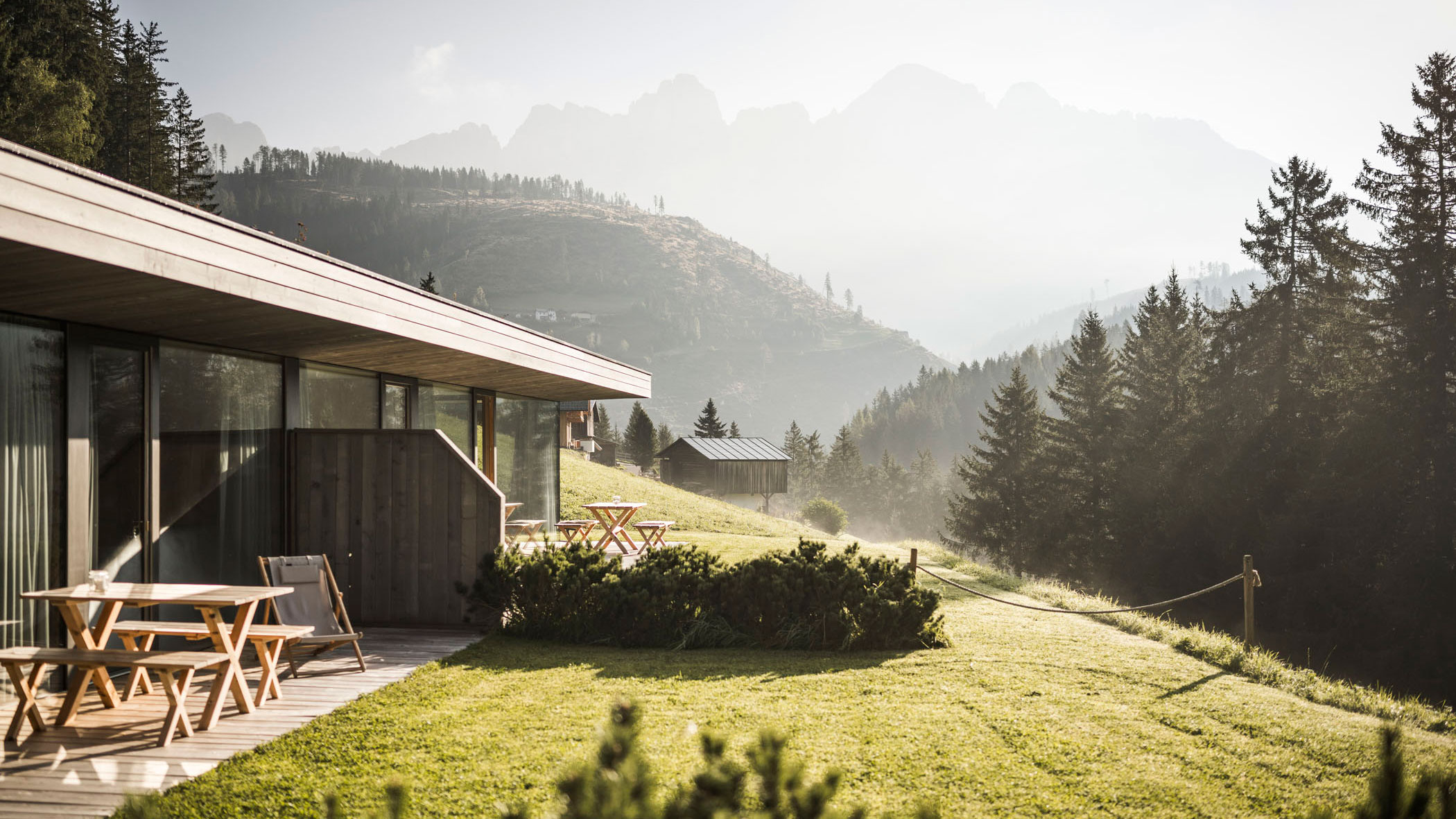 Garden of the lodges